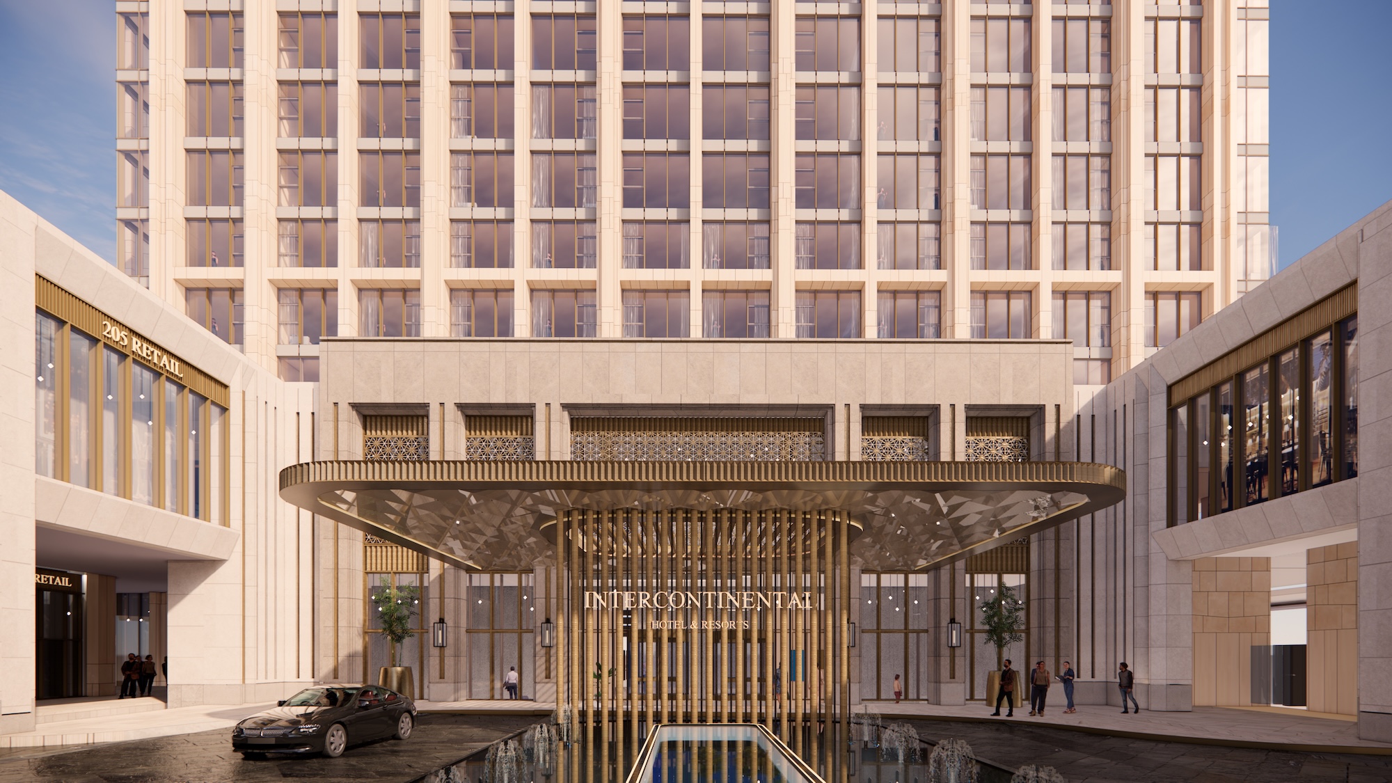 Arkan Palm - Projects - 205 Towers - Branded Residences - A World of Serviced Elegance by Intercontinental Hotel Group