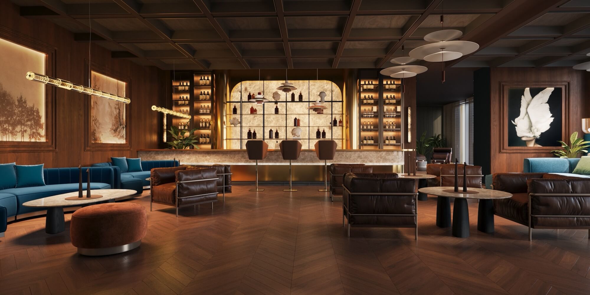 Arkan Palm - 205 Towers - Amenities - Cigar Lounge