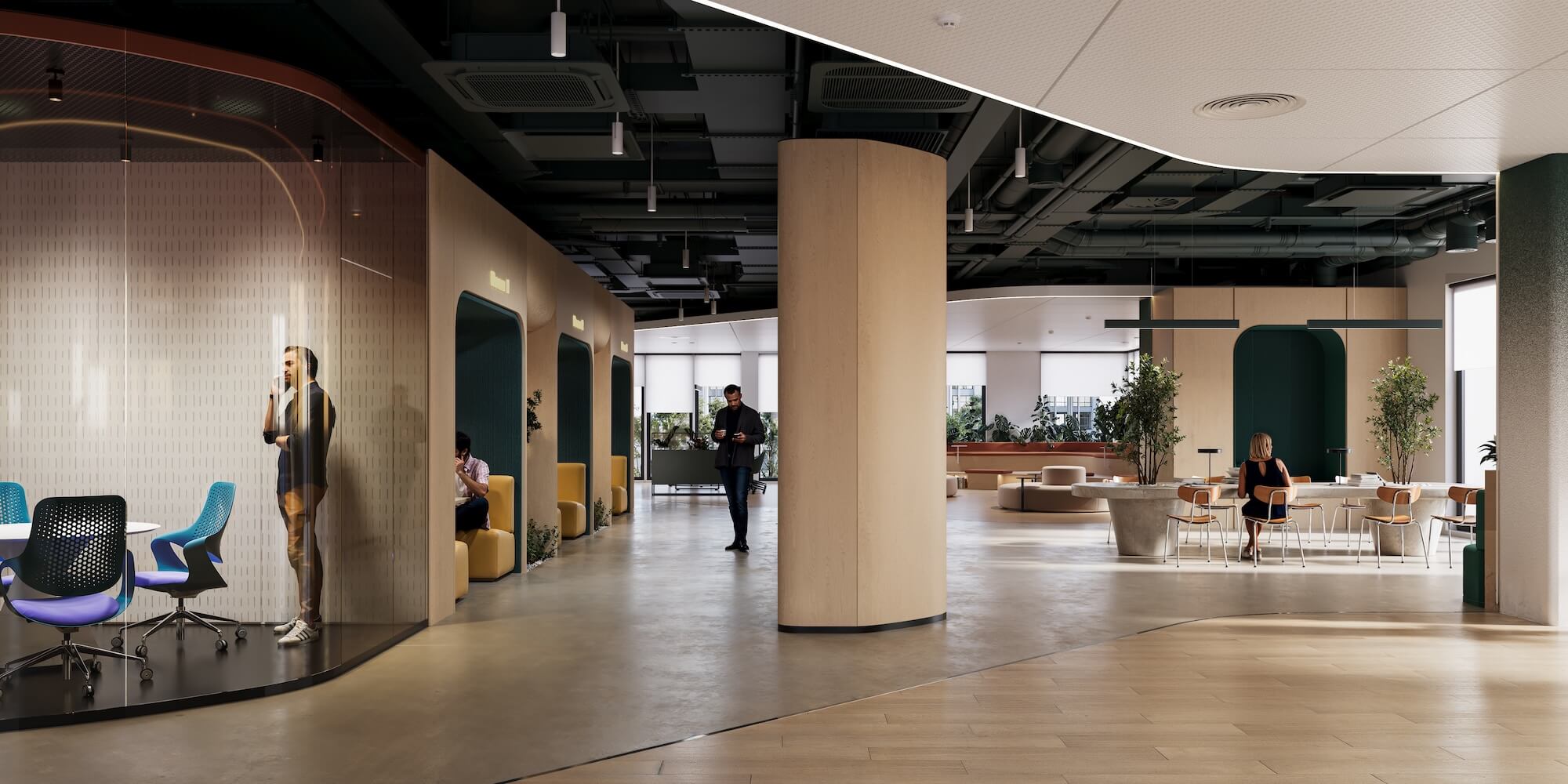 Arkan Palm - 205 Towers - Amenities - Co Working Space