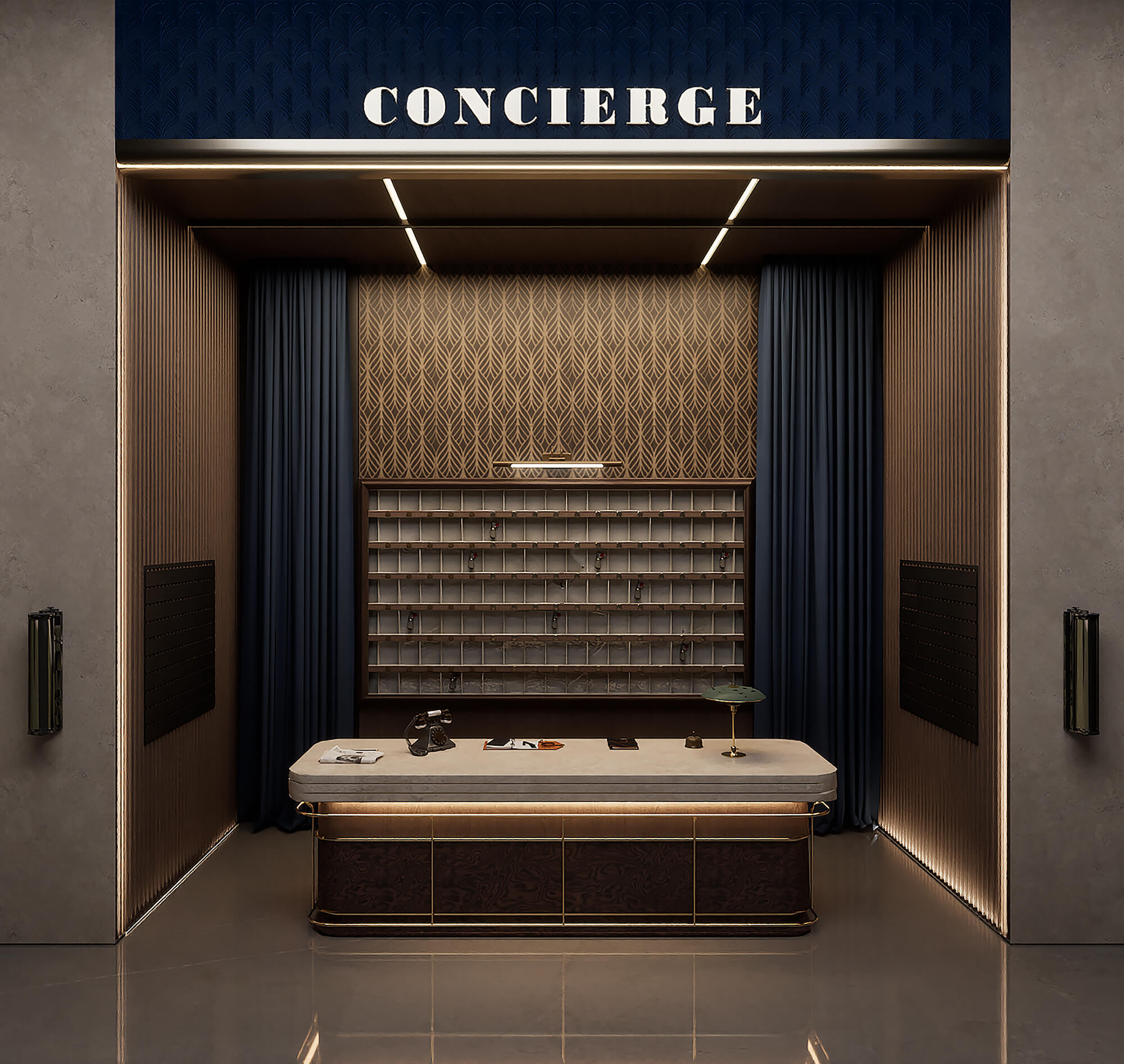 Arkan Palm - 205 Towers - Amenities - Concierge