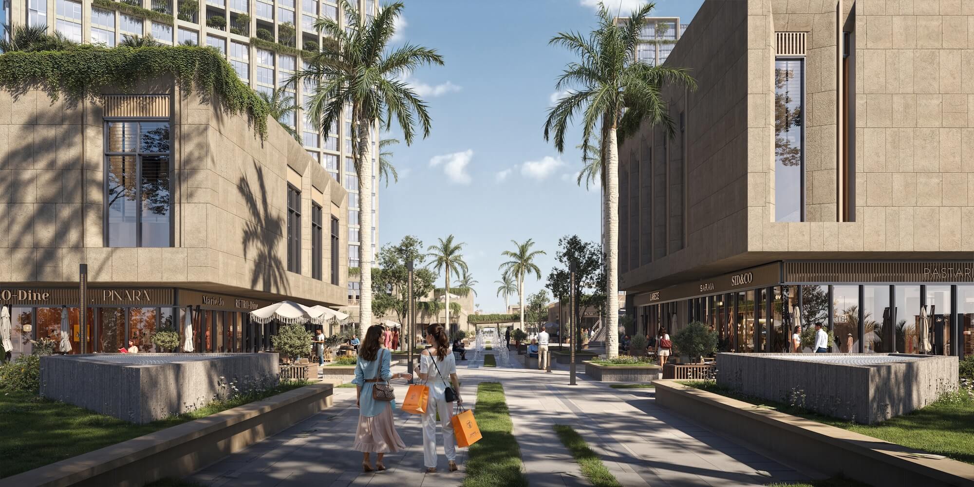 Arkan Palm - 205 Towers - Amenities - Life at Ground Level