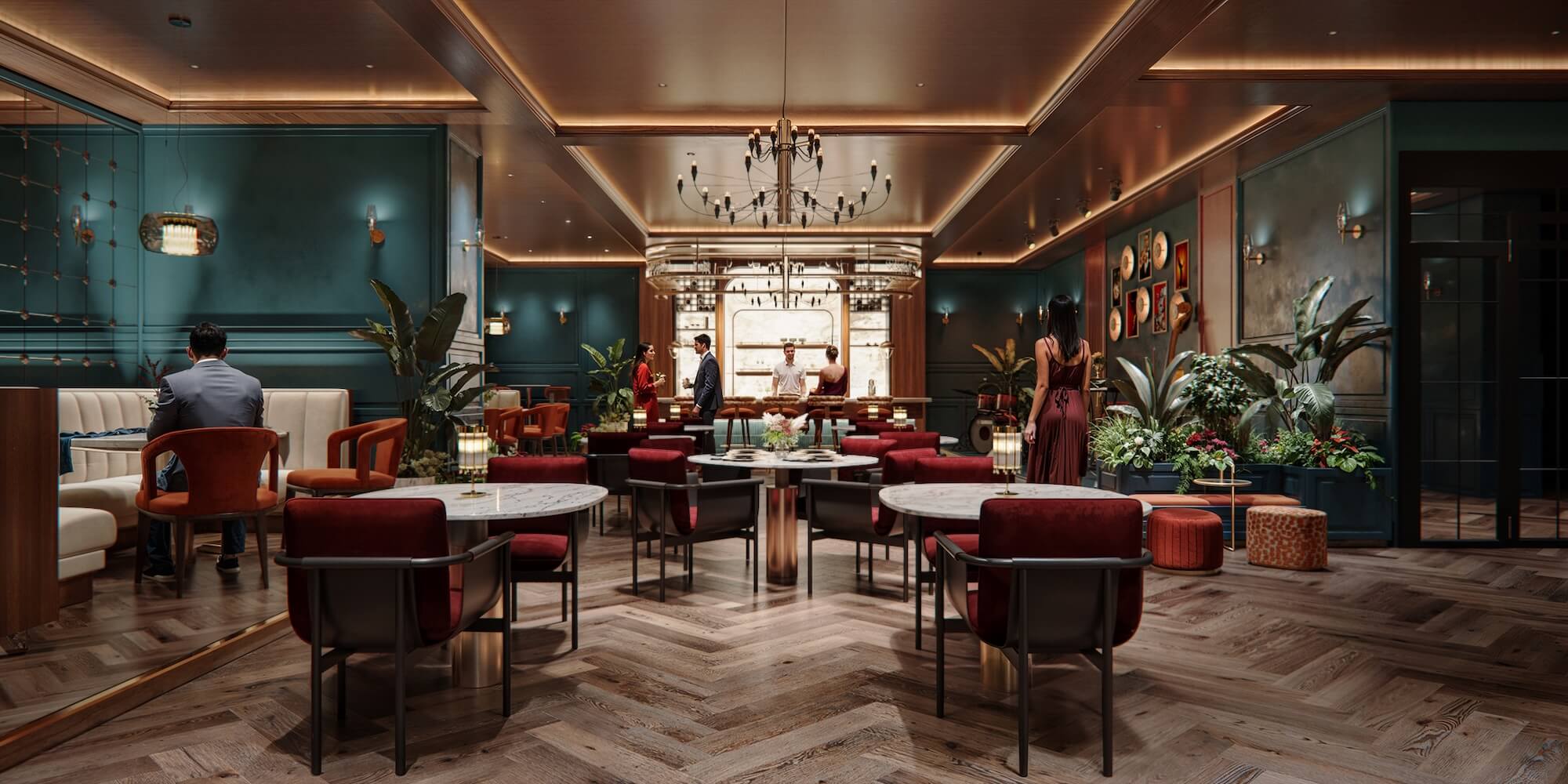 Arkan Palm - 205 Towers - Amenities - Restobar